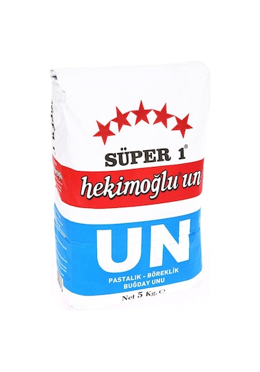 Hekimoğlu Un Buğday Unu 3 x 5 KG