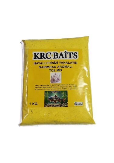 Krc Baits Aromalı Sazan Hamur Tozu/unu 1000 Gr 2-sarımsak
