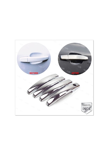 Opel Astra H Krom Kapı Kolu 4 Kapı 2004-2010 P. Çelik