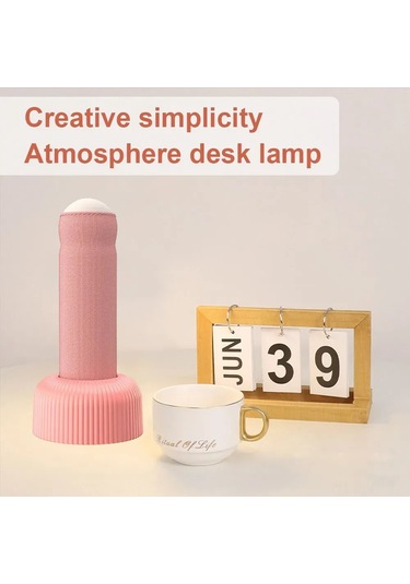 Yifomall Yatak Başı Lambası: Kompakt Ve Taşınabilir Çocuklar İçin Gece Işığı, Çalışma Lambası Ve Dekoratif Aydınlatma Pembe