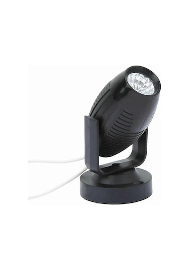 Ac 85-265v Led Sahne Işığı Mini Spot Işığı 7 Renk Mevcut Renkli Işık Siyah Gövde Ada