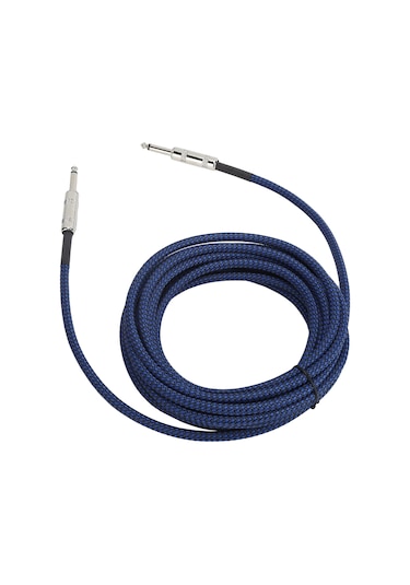 Jorındo 6,35 Mm Gitar Kablosu Düşük Gürültülü Müzik Aleti Amfi Kablosu 1/4 İnç 6 M/19,7 Ft Jd6204