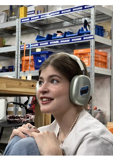 Yamcase  Airpods Uyumlu Max İçin Silikon Kılıf 167644212 Beyaz