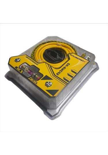 Soundmax Sx-awg42 4ga Oto Anfi Kablo Seti