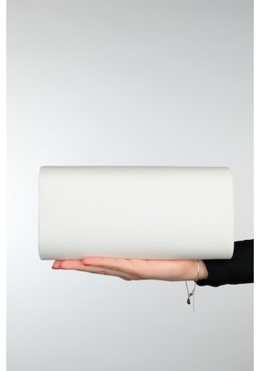 Marıa Sedef Saten Taşlı Kadın Abiye Çanta Sedef