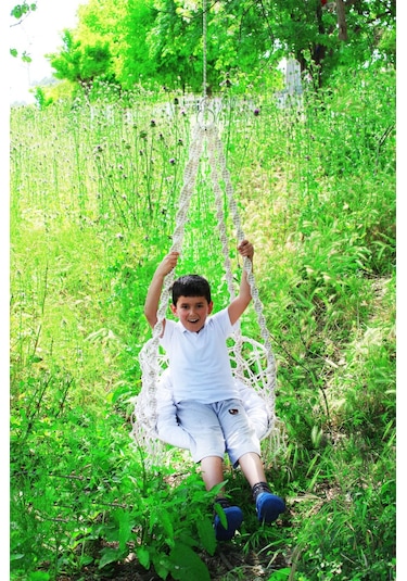 Relax İpek Hamak-davul Hamak Beyaz