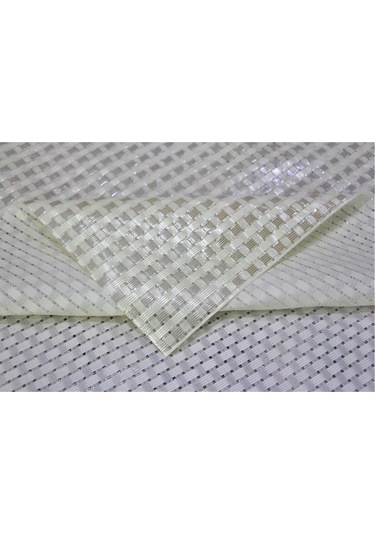 Pvc Şeffaf Kaplama Silinebilir Masa Örtüsü Hasır-476 Bej