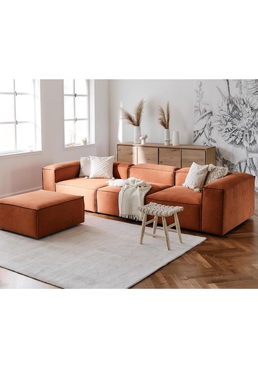 Relax Soft 4 Modül Köşe Takımı Tarçın Arizona 11 Tarçın