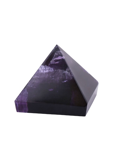 Kangvka 3cm Doğal Ametist Piramit: Ev Dekorasyonu, Hediye Ve Kağıt Ağırlığı - Kutsal Ve Faydalı Kristal