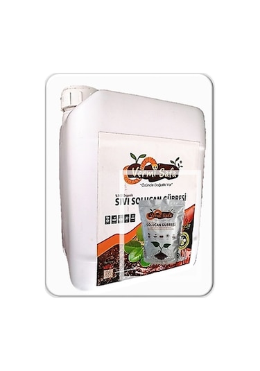Vermisafa %100 Organik Solucan Gübresi 5 L Sıvı + 2 KG Katı