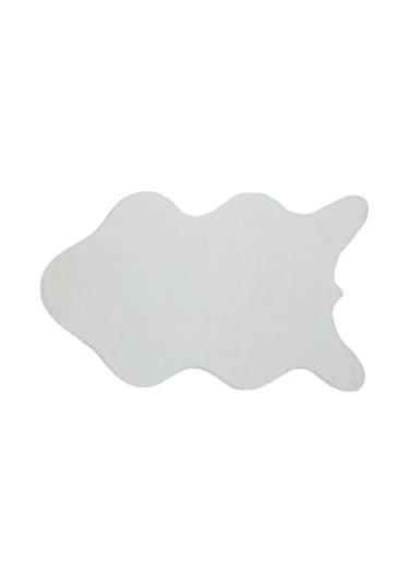 Hoom Rugs Rabbit Fur Pearl White Dekoratif Suni Post