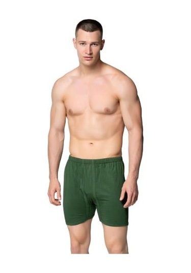 12 Li Paket Cihan Yıldız Erkek Renkli Paçalı Arjantin Külot Yeşil