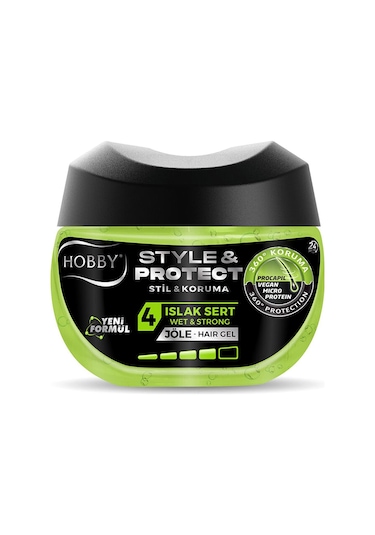 Hobby Style & Protect 360° Koruma Islak Sert  Saç Jölesi 400 ML