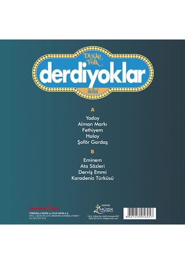 Derdiyoklar İkilisi - Disko Folk Plak