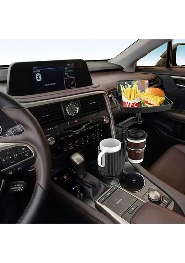 Ardemix C003 2 İn 1 Araç Bardak Tutucu-siyah