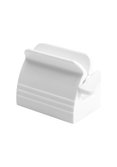 Beyaz Çok İşlevli Diş Macunu Sıkacağı Haddeleme Tüp Sıkacağı Kolay Taşınabilir Kaymaz Diş Macunu Dispenseri Banyo Aksesuarları Setleri Beyaz