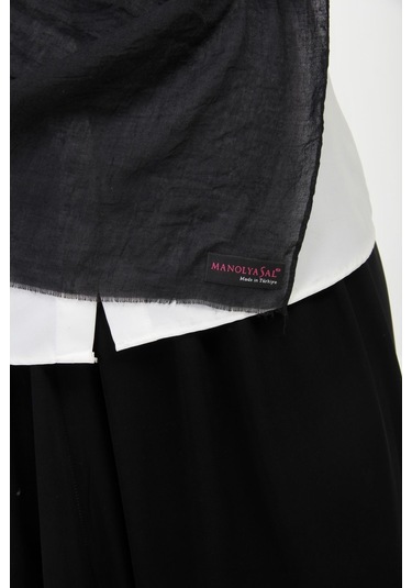 Aerobin Caz Şal Siyah