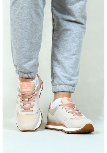 Hammer Jack Hakiki Deri Lamb-coral Kadın Ayakkabı Bej