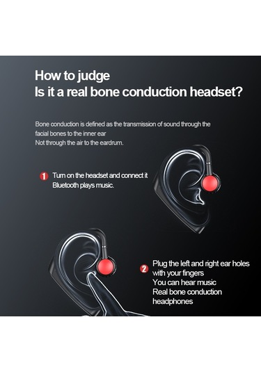 M-618 Kemik İletimli Asılı Kulak Stereo Bluetooth Kulaklık Yeşil