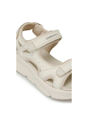Lumberjack Gena Yüksek Taban Cırtlı Plaj Kadın Sandalet 667800001286 14 Bej Bej