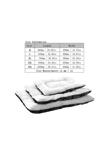 Vkemall Yumuşak Ve Sıcak Evcil Hayvan Yatağı - Rahat Köpek Şiltesi, Çeşitli Boyut Ve Renk Seçenekleri