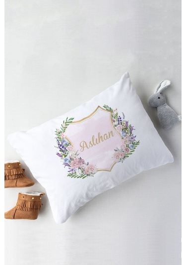 Lilabio %100 Organik Isme Özel Isimli 10lu Hastane Çıkışı Çiçek Ekru