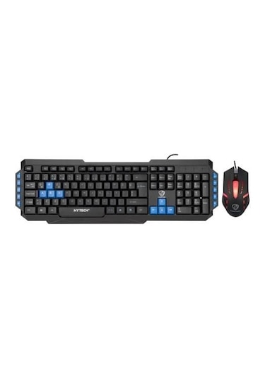 Hytech Hyk- 46 Gamy Combo Siyah Klavye Mouse Set