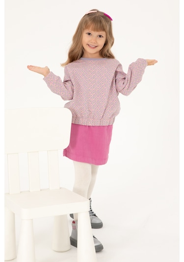 U.s. Polo Assn. Kız Çocuk Lila Sweatshirt 50298156-vr034 Lila