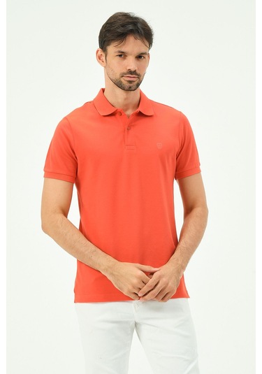 Classıc Pamuk Regular Comfort Erkek Polo Yaka Tişört Yavru Ağzı