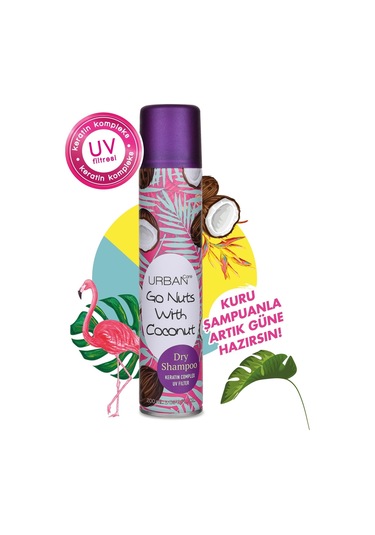 Urban Care Go Nuts With Coconut Kuru Şampuan 2 x 200 ML