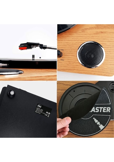 Record Master Tt249 Retro Pikap - Bluetooth + Mp3 Kayıt Özelliği