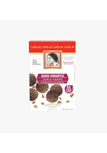 Balanu Badem Kurabiyesi Duble Kakao Glutensiz 160 G