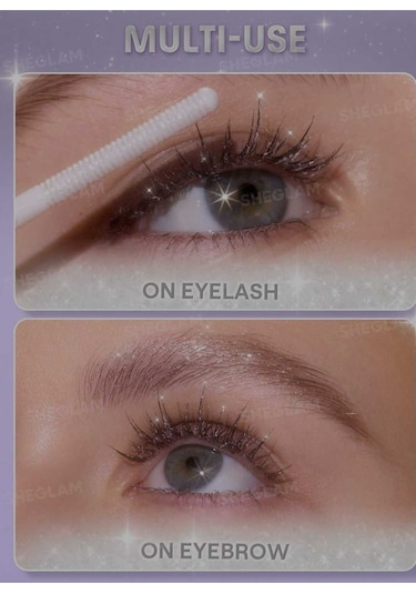 Sheglam Crystal Gaze Glitter Kaş Ve Kirpik Maskarası