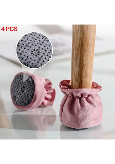 Suntek 4 Adet Masa Sandalye Bacak Çorap Kollu Zemin Koruyucu