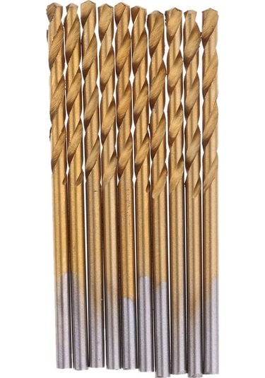 Lijinxu Magideal Büküm Matkap Düz Hss Titanyum Matkap Ucu Seti 50 Parça