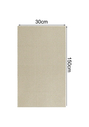 Çekmece Ve Raf Kaplamaları, Sağlam Tutuş, Yapışkan Olmayan En Kolay Montaj Matı, 2 Rulo, 12" X 5 Ayak, Dayanıklı Düzenleme Kaplamaları, Mutfak Dolabı Çekmeceleri, Banyo- Bej