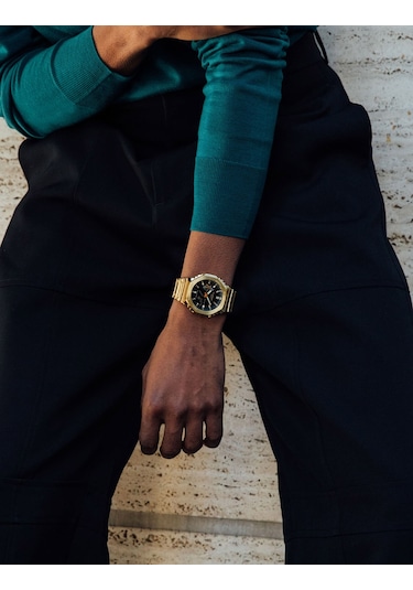 G-shock 2100 Fine Metallic Series Gm-2100ymg-9adr Altın - Mavi