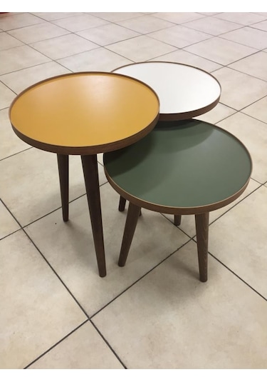 3'Lü Zigon Sehpa Tasarım - 16Mm Veya 18Mm Mdf Tabla (414010932)