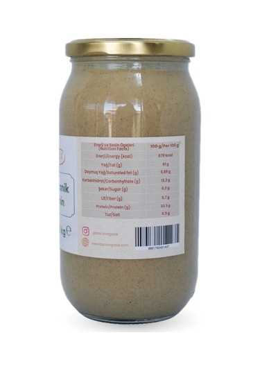 Organik Çiğ Tahin - 1 Kg