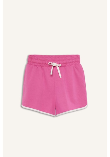 DeFacto Coool Regular Fit Kalın Kumaş Şort A6224AX25SMPN613 Pembe