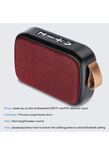 Bluetooth Hoparlör Kablosuz Ses Siyah