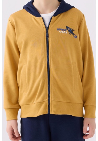 Rolypoly Erkek Çocuk Eşofman Takımı Rp3444 Hardal Hardal