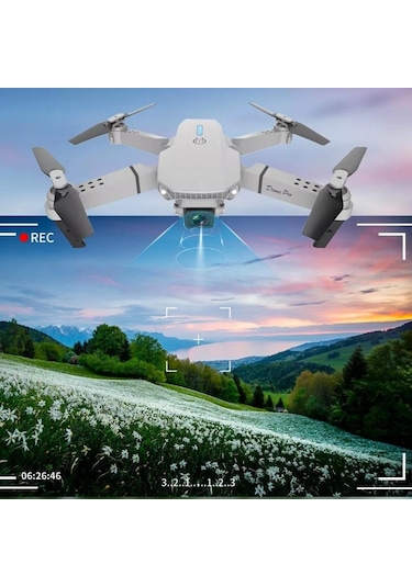 E99 Pro Yarış Drone İle 1080p Hd Çift Kamera Profesyonel Uzun Mesafe Mini Uzaktan Kumandalı Uygulama-1031