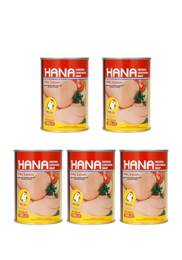 Hana Konserve Piliç Salam 380 G X5 Adet