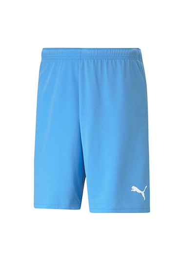 Puma Teamrise Short Erkek Futbol Şortu 70494218 Mavi Mavi