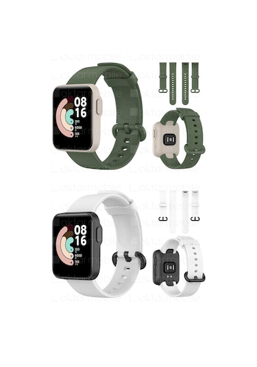 Xiaomi Mi Watch Lite Silikon Kordon Premium Spor Kayış - 10 Renk
