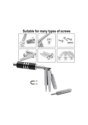 Cc Globall 32'si 1 Arada Tornavida Seti Hassas - Sarı