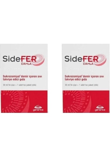 Sidefer Damla 30 Ml X 2 Adet