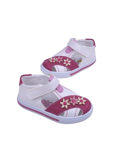 Papucsepeti Şirin Bebe 1716 Kız Bebek Ortopedik Ayakkabı Sandalet