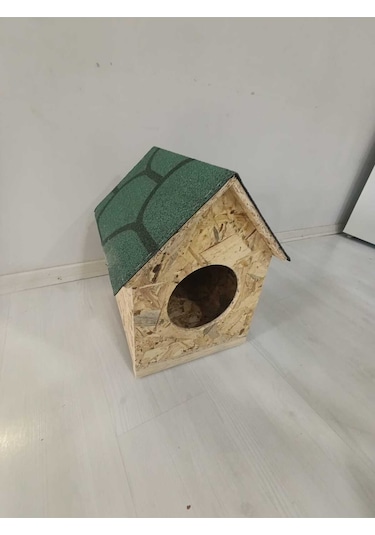 Kardemir Kedi Kulübesi Çatılı